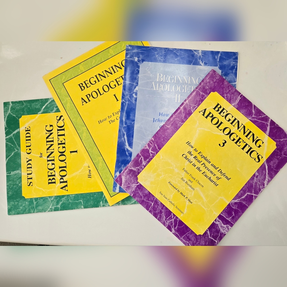 ✠︎ Beginning Apologetics 1,2,3 by Frank Chacon, Jim Burnham